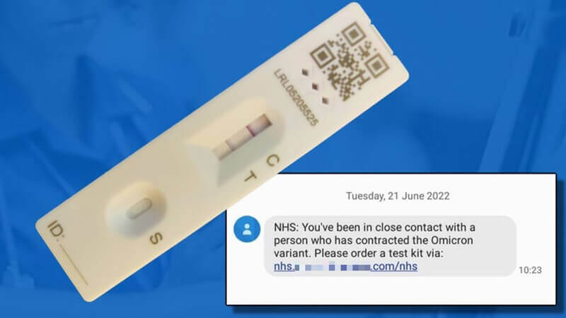 NHS警告诈骗2019冠状病毒疾病短信|安全状态