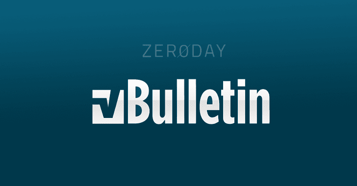 vBulletin论坛两个关键的0天远程漏洞公开披露