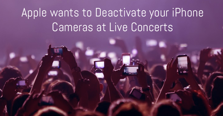 苹果申请专利技术，在音乐会上远程禁用iPhone摄像头
