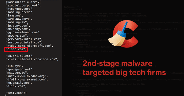 ccleaner malware breakdowqn